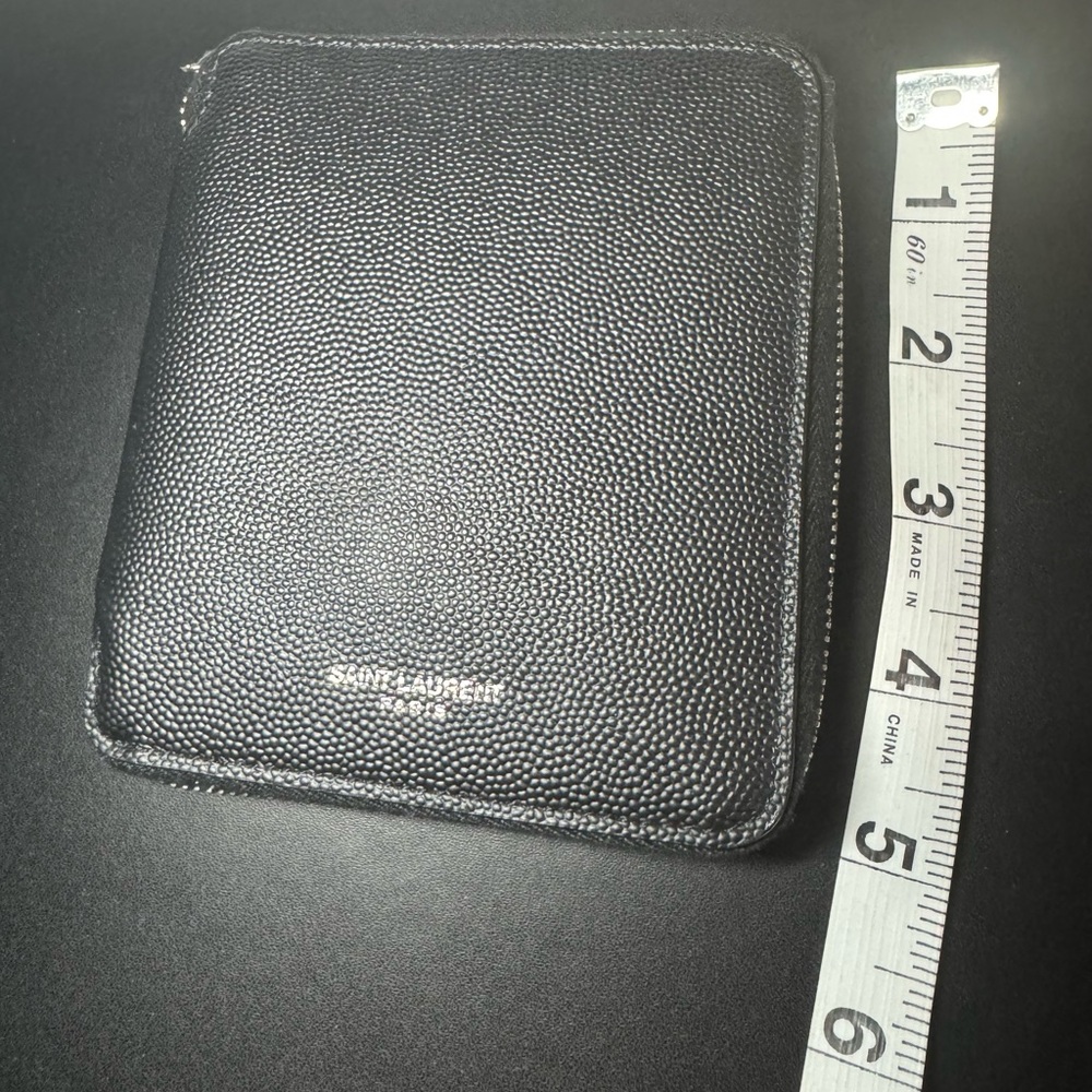 Saint Laurent black leather wallet - Picture 3 of 7